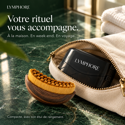 Brosse lymphatique visage
